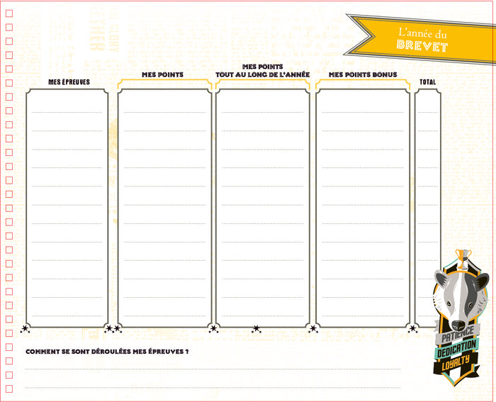 Harry Potter - Mon album photos de classe Collège