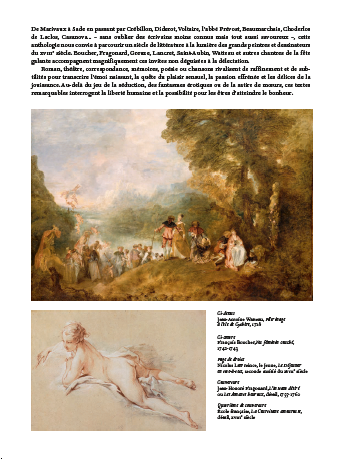 Le XVIIIe siècle libertin