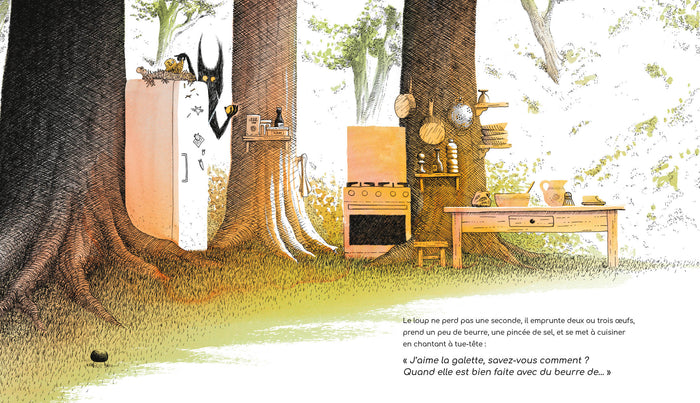 Le Loup aime la galette