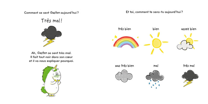 Les émotions de Gaston - J'ai peur