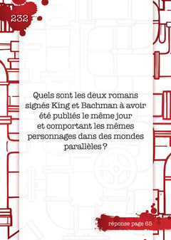 Boîte Quiz Stephen King