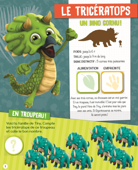 Découvre les dinosaures avec Gigantosaurus