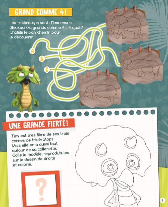 Découvre les dinosaures avec Gigantosaurus