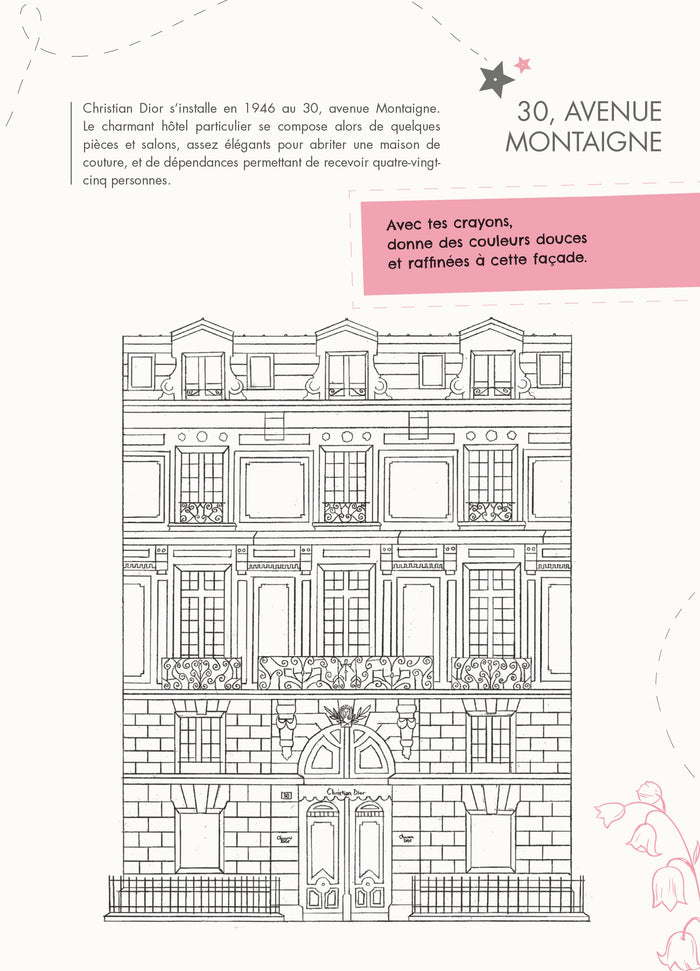 Cahier d'activités Dior