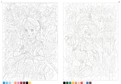 Coloriages mystères Disney - Messages mystères
