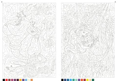 Coloriages mystères Disney - Messages mystères