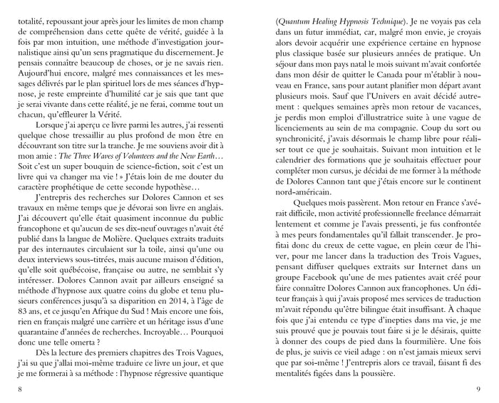 Les trois vagues de volontaires et la nouvelle terre