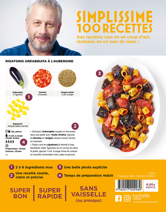 Simplissime 100 recettes pasta party