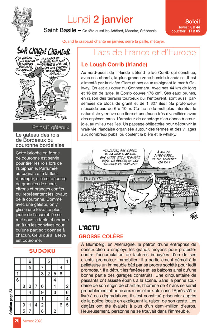 Almanach Vermot 2023