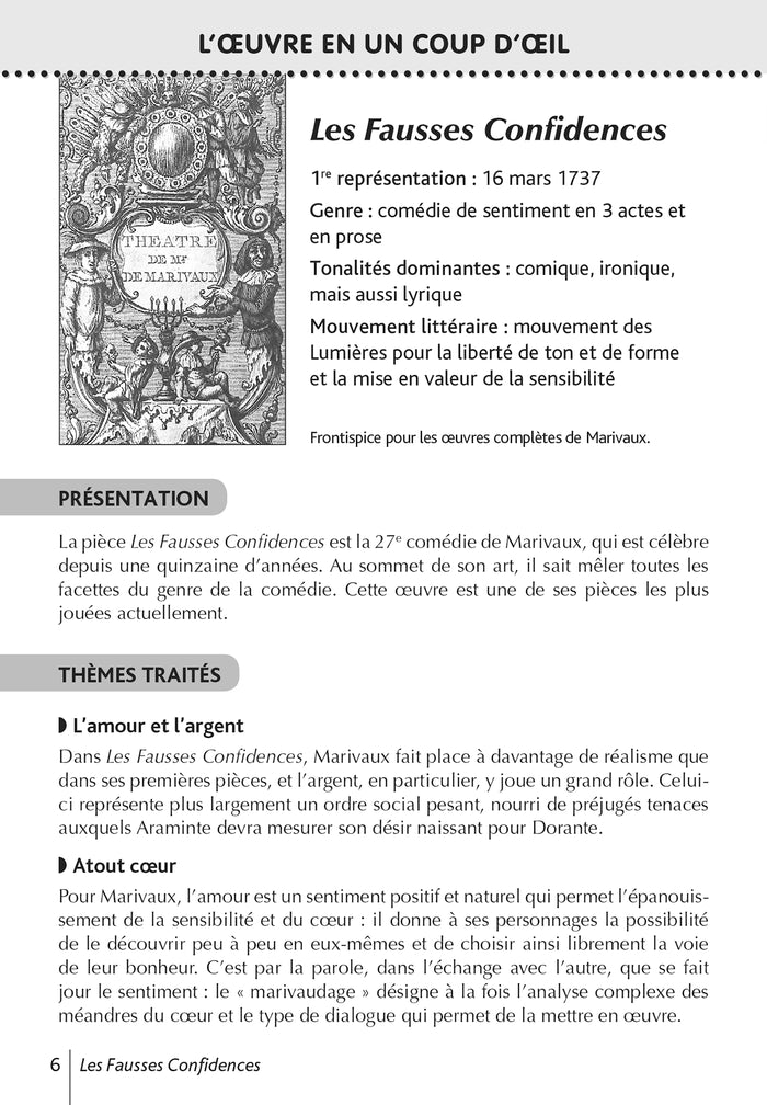 Les fausses confidences