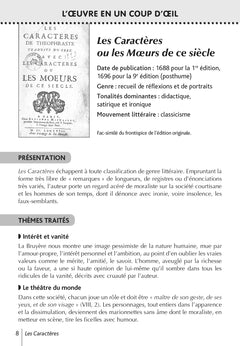 BiblioLycée - Les Caractères, La Bruyère - BAC 2025