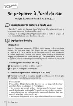 BiblioLycée - Les Caractères, La Bruyère - BAC 2025