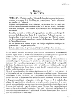 Fondamentaux - La Constitution commentée 2022-2023