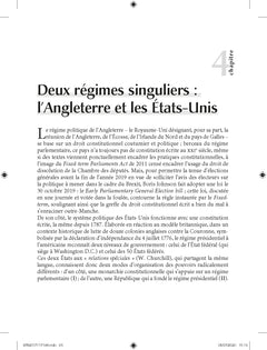 Fondamentaux - Droit constitutionnel