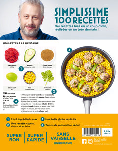 Simplissime 100 recettes Une poêle et c'est tout