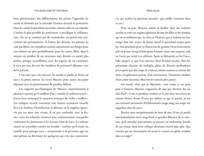 The dark side of the mind