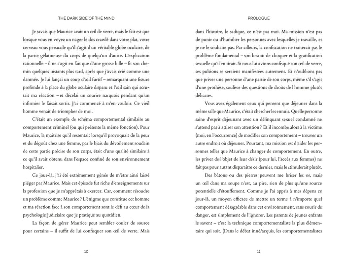 The dark side of the mind