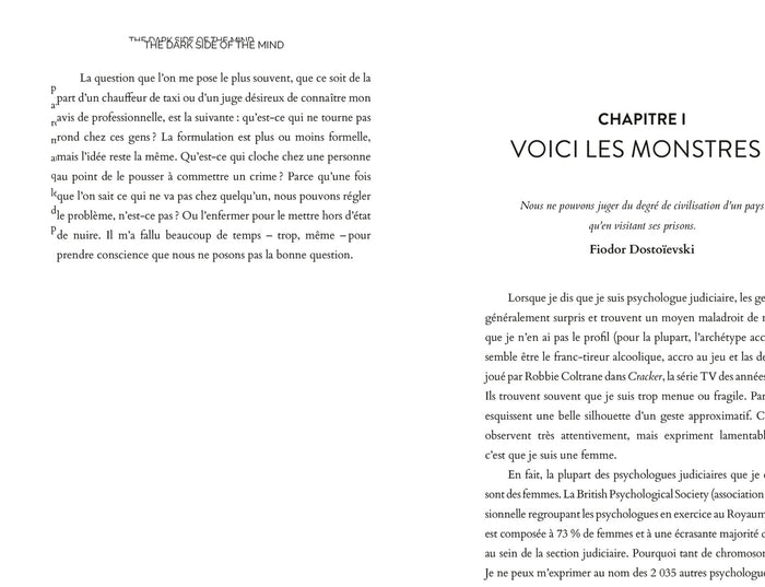 The dark side of the mind