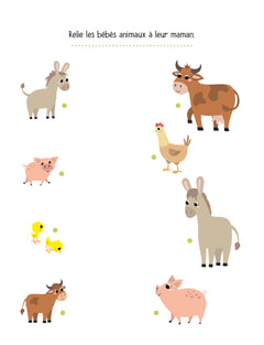 Mes premiers jeux de logique 3+ La ferme