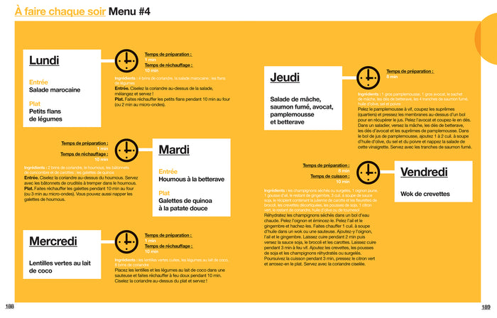 En 2 heures je cuisine light pour toute la semaine