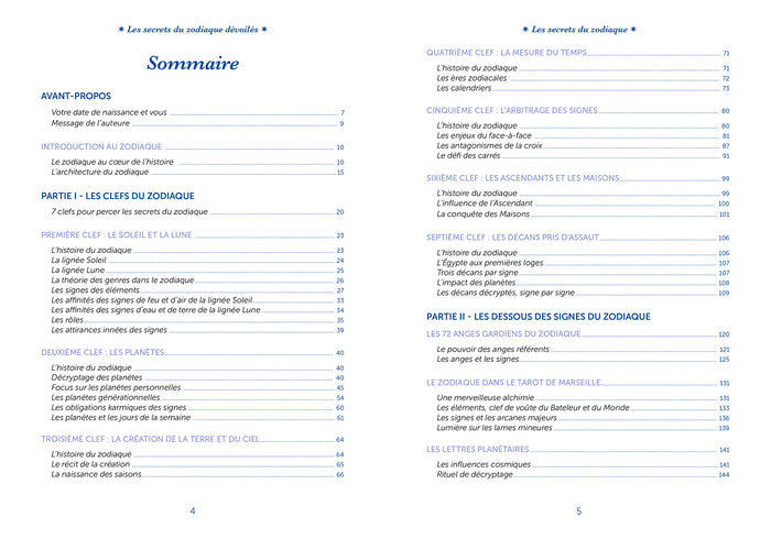 Les secrets du zodiaque dévoilés