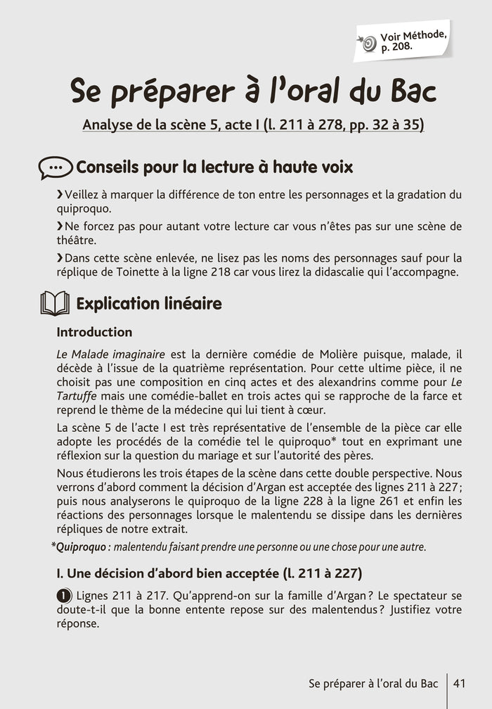 BiblioLycée - Le Malade imaginaire, Molière