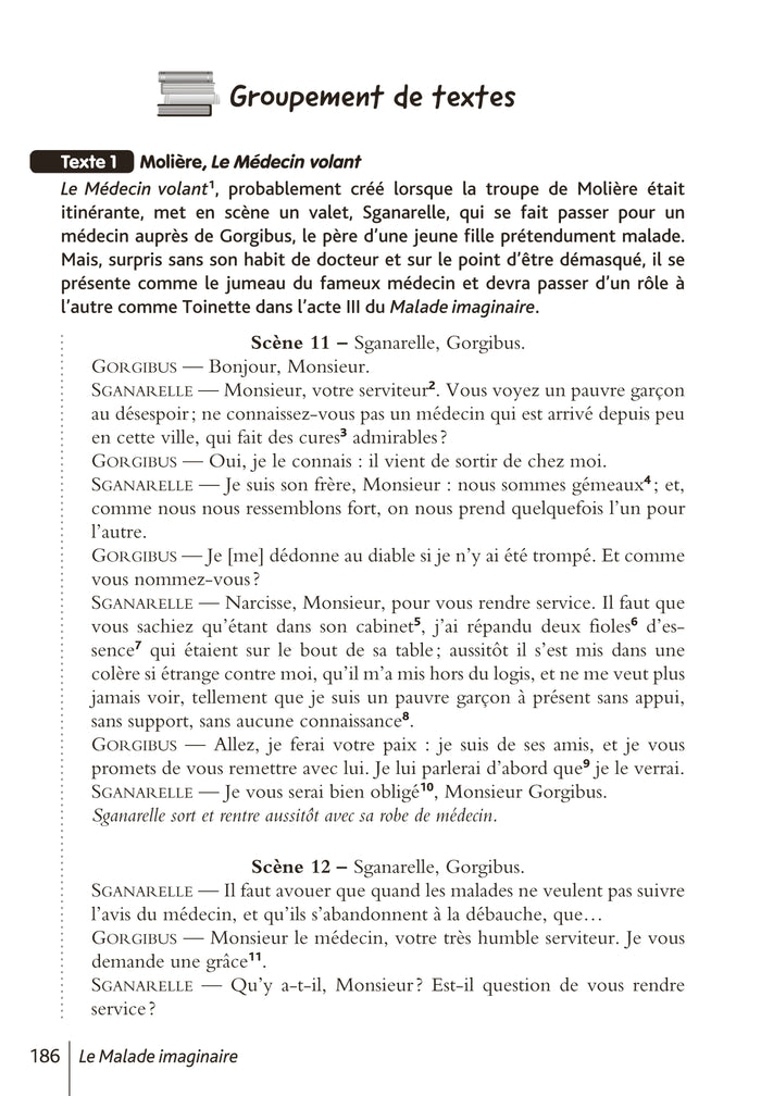 BiblioLycée - Le Malade imaginaire, Molière