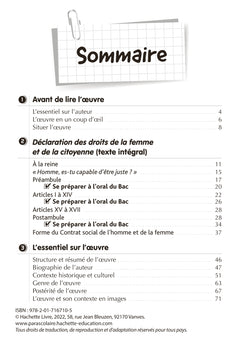 Déclaration des Droits de la femme et de la citoyenne, Olympe de Gouges