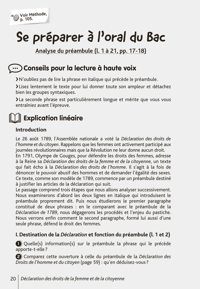 Déclaration des Droits de la femme et de la citoyenne, Olympe de Gouges