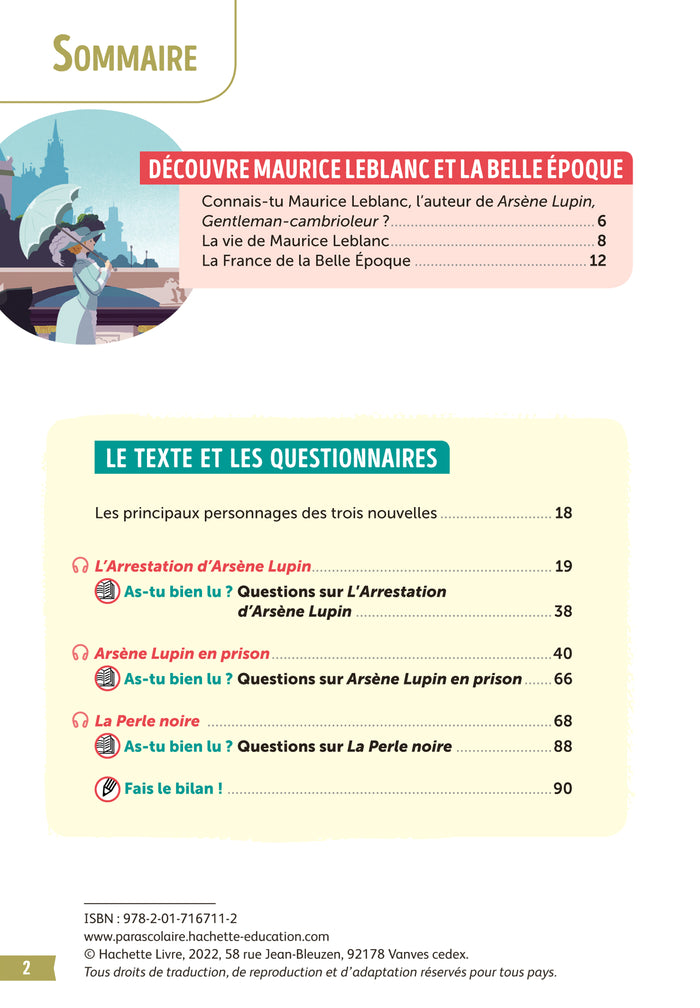 Bibliocollège - Arsène Lupin "Gentleman cambrioleur"