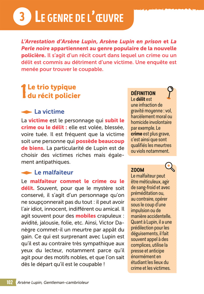 Bibliocollège - Arsène Lupin "Gentleman cambrioleur"