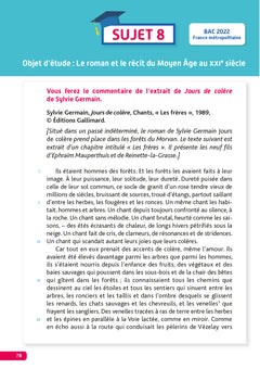 Annales Objectif BAC 2023 - Français 1res