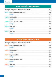 Objectif CRPE 2023 - Annales Toutes les épreuves écrites