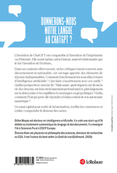 donnerons-nous notre langue au ChatGPT ?