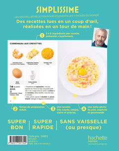 Les nouvelles recettes pour étudiants les + faciles du monde