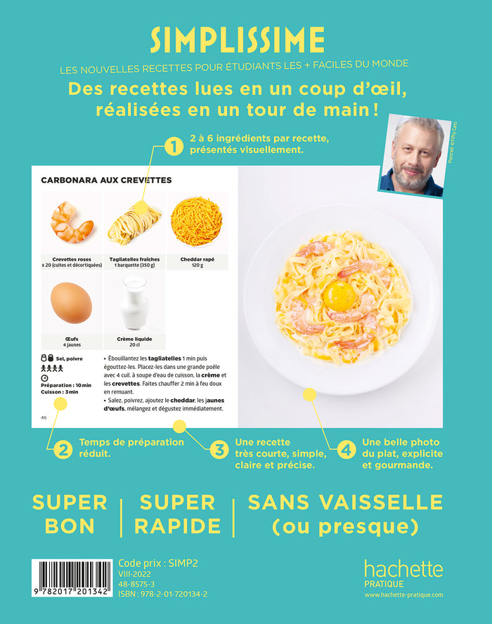 Les nouvelles recettes pour étudiants les + faciles du monde