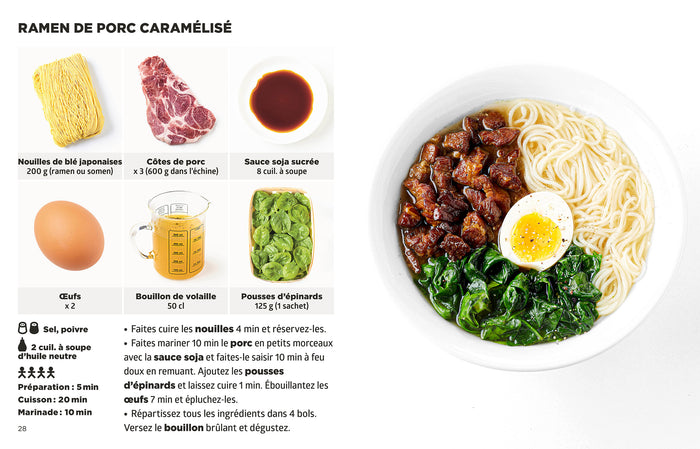 Les nouvelles recettes pour étudiants les + faciles du monde