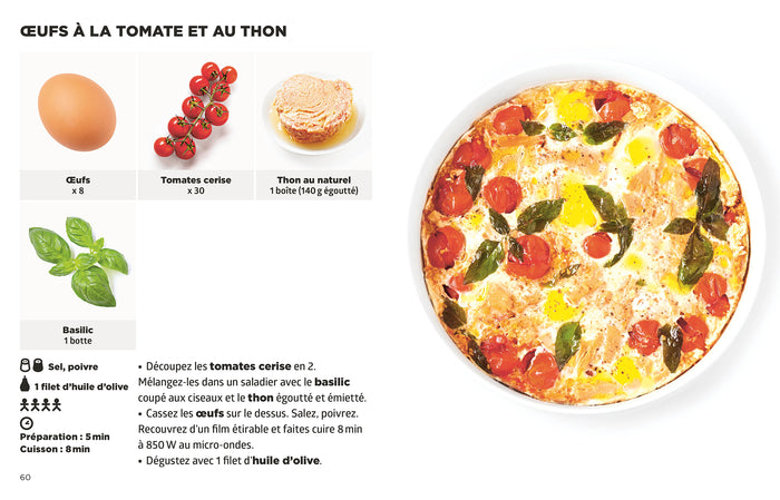 Les nouvelles recettes pour étudiants les + faciles du monde