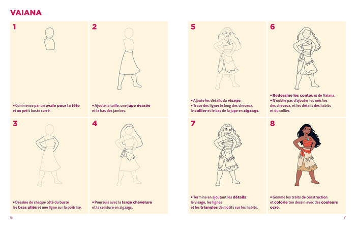 Simplissime pour dessiner les princesses Disney