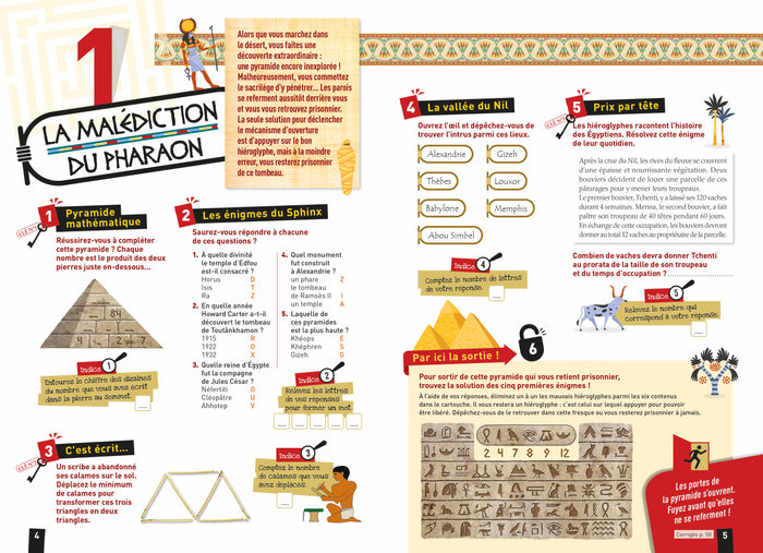 Passeport Adultes - Escape Game - Cahier de vacances 2024