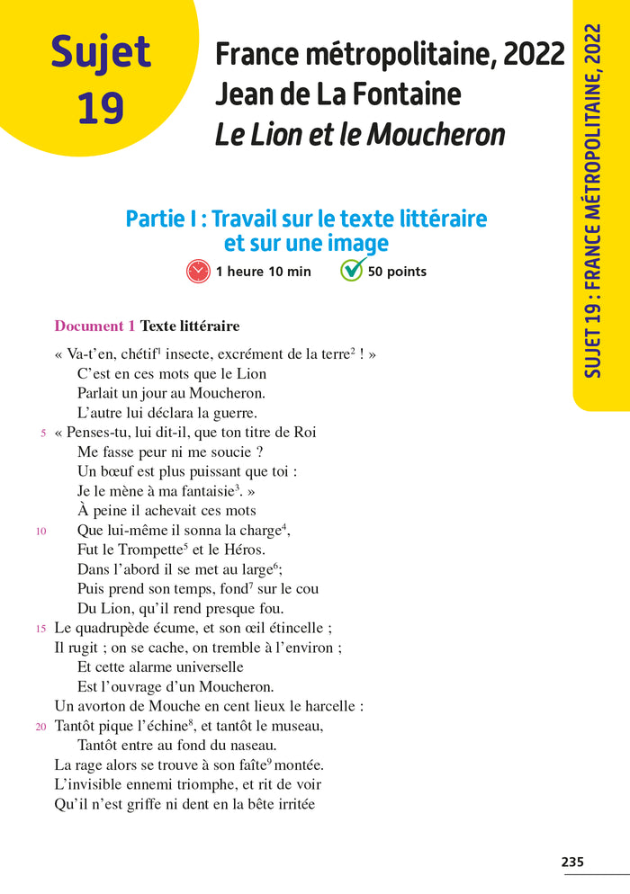 Annales brevet 2023 - Français