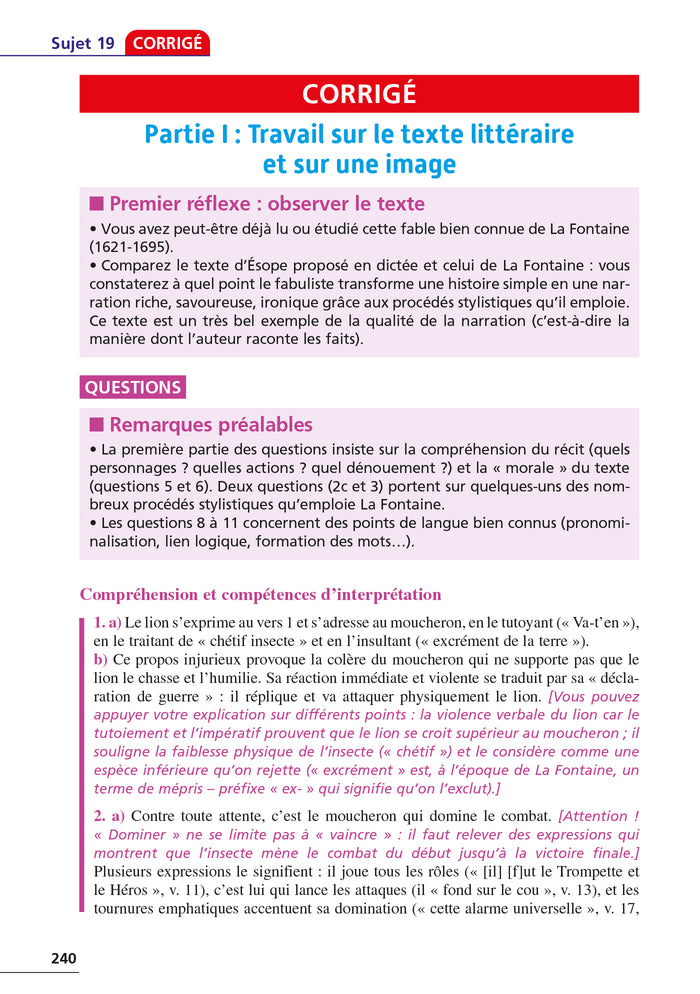 Annales brevet 2023 - Français