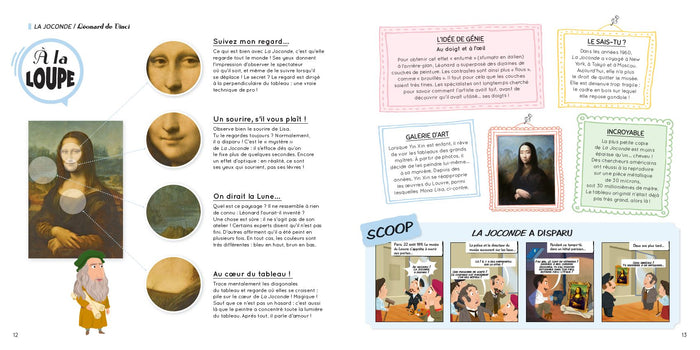 Les 10 chefs d'oeuvre du Louvre racontés aux enfants