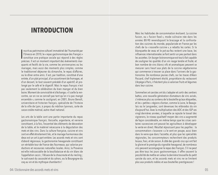 Le petit dictionnaire Hachette des accords mets et vins