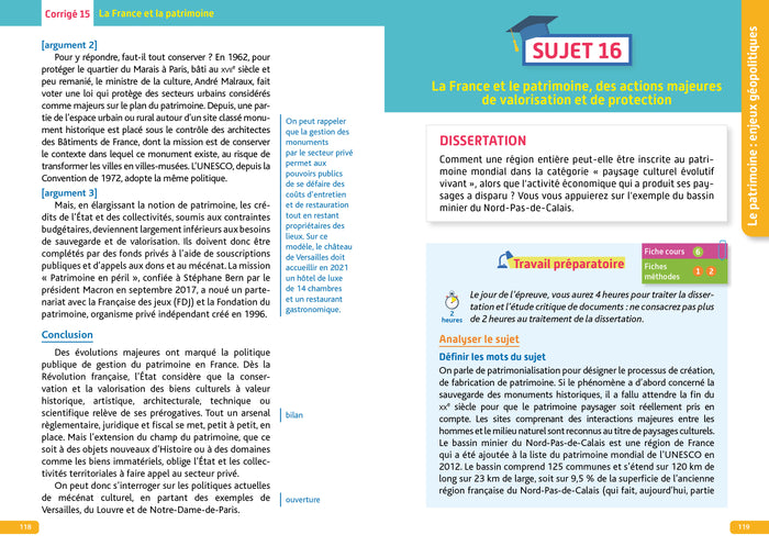 Annales Objectif BAC 2023 - Spécialité HGGSP