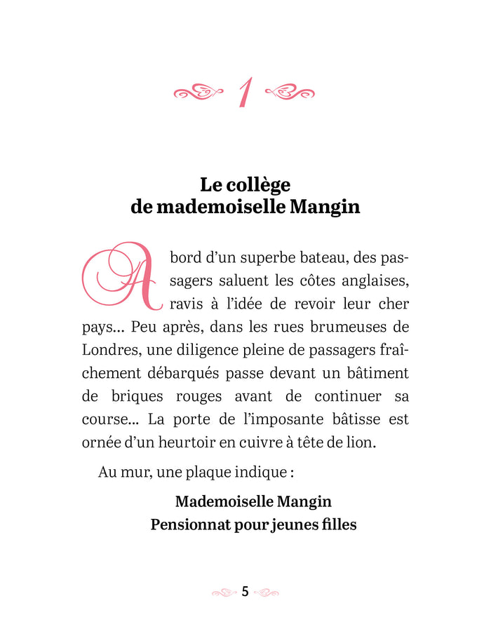 Princesse Sarah T1, A l'école de Mlle Mangin