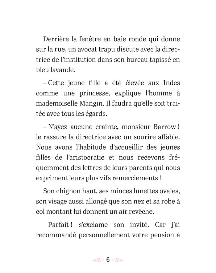 Princesse Sarah T1, A l'école de Mlle Mangin