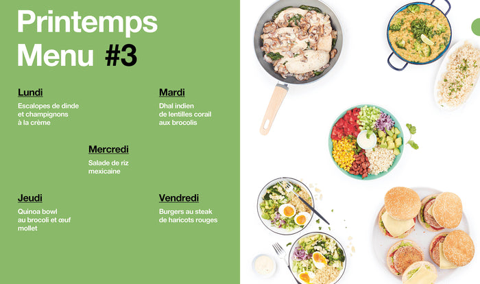 2h en cuisine pour toute la semaine Light