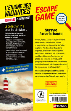 Escape game CM1-CM2: Sur l'ile à marée haute