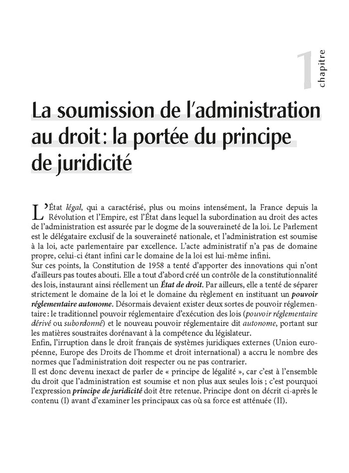 Fondamentaux - Droit administratif